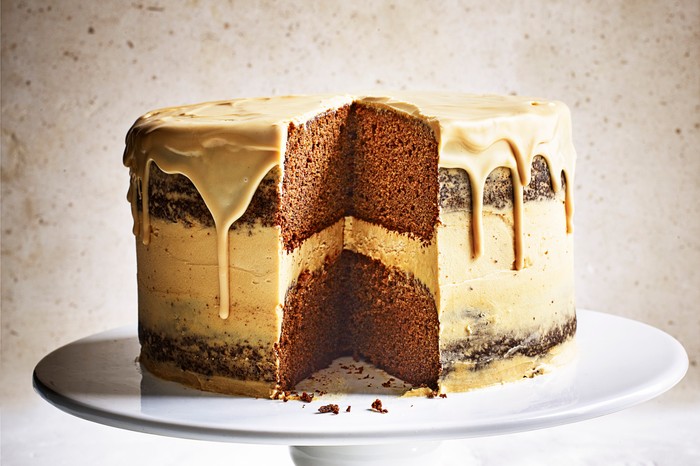 Jamaican ginger and caramel cake