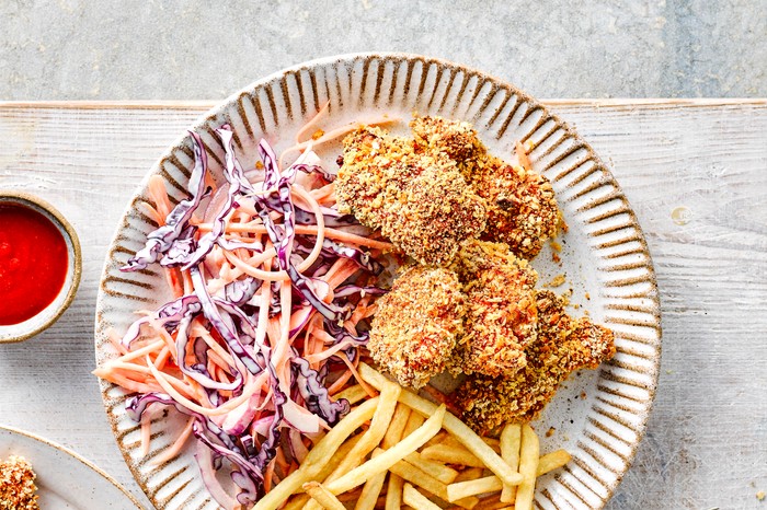 Oven Fried Chicken Recipe with Slaw Oven Fried Chicken Recipe with Slaw