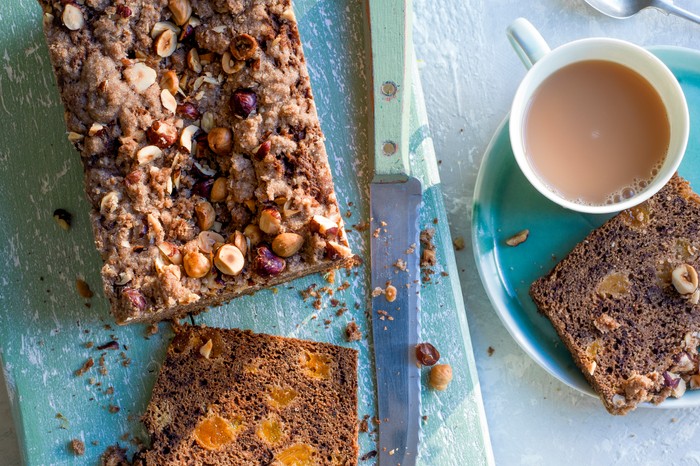 Gluten Free Banana and Apricot Loaf Recipe